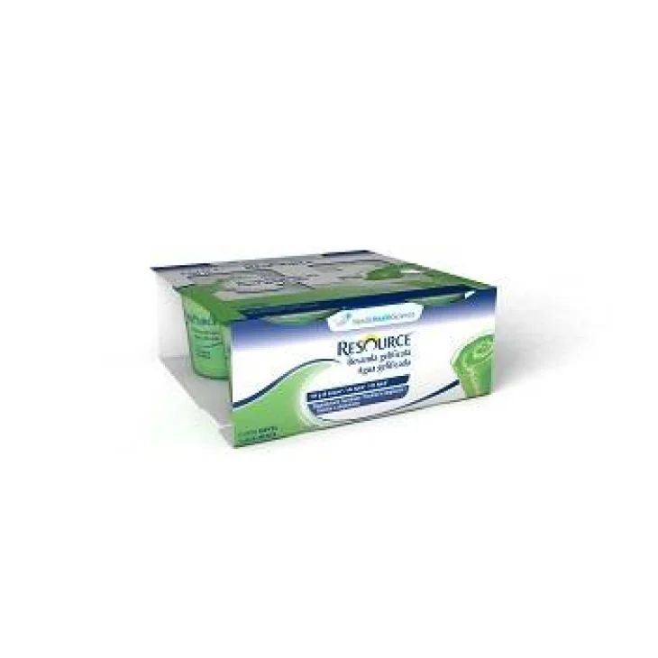 Nestlè Resource Bevanda Gelificata 125 g - Gusto: menta