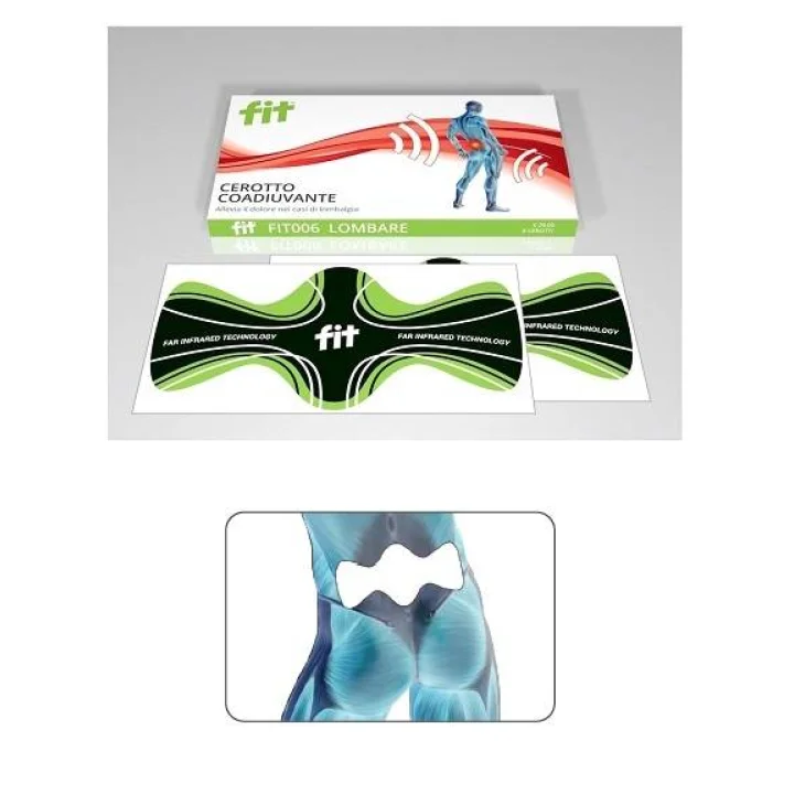 Fit Patch Cerotto Antidolore Lombare - Formato: 2 pezzi