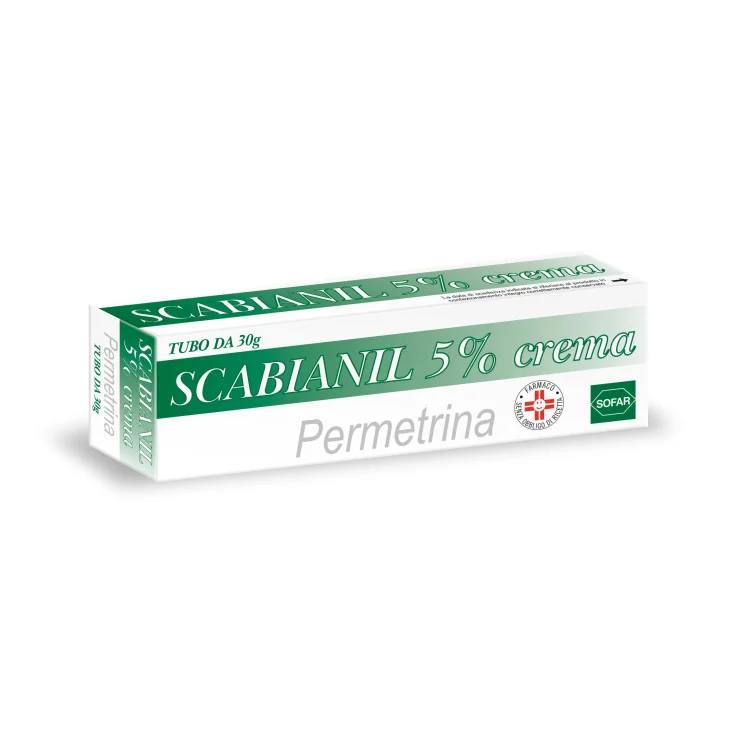 Alfasigma Scabianil Crema Dermatologica 30 G 5% - Formato: 30 grammi