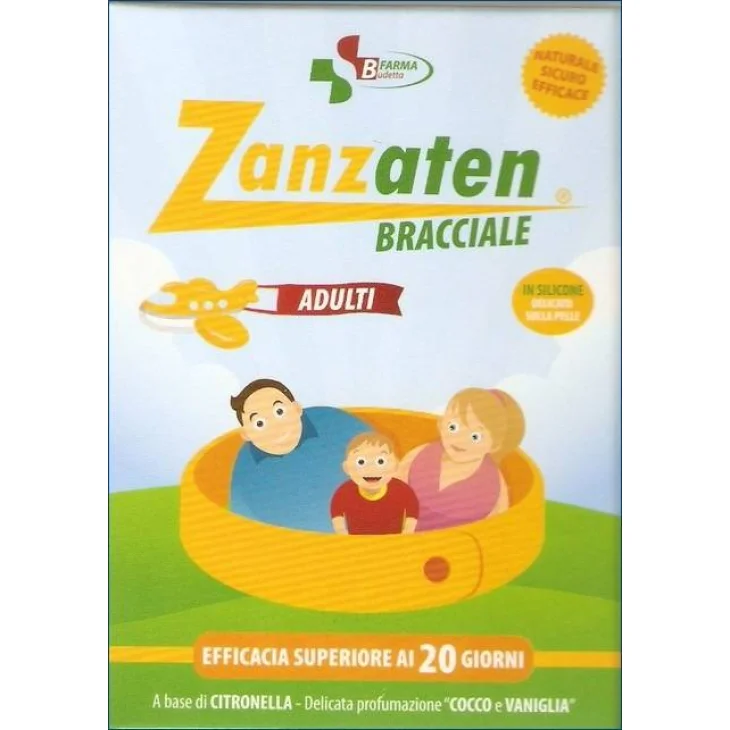 Zanzaten Bracciale Anti Puntura Zanzare per Adulti