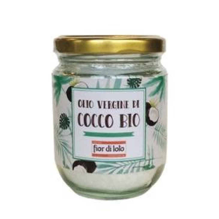 Fior di Loto Olio Vergine di Cocco Biologico - Formato: 180 gr
