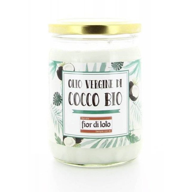 Fior di Loto Olio Vergine di Cocco Biologico - Formato: 410 gr