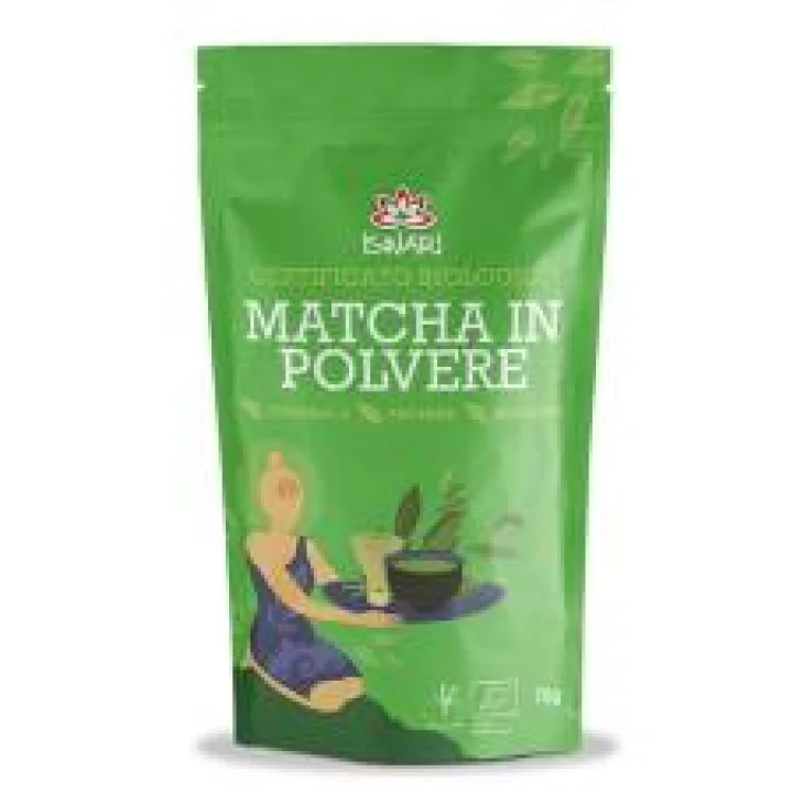 Iswari Matcha Polvere di Tè Verde Biologica 70 g