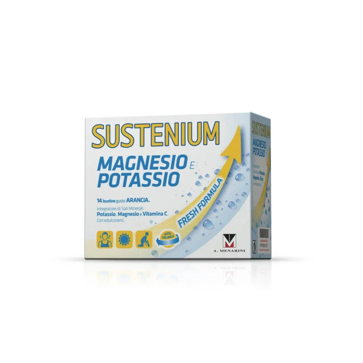 Sustenium Magnesio e Potassio Integratore di Sali Minerali