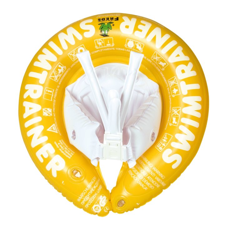 Freds SwimTrainer Classic Ciambella per Bambini - Versione: Giallo - da 4 a 8 anni