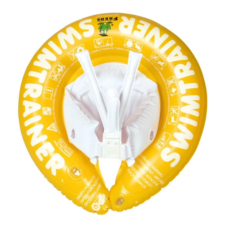 Freds SwimTrainer Classic Ciambella per Bambini - Versione: Giallo - da 4 a 8 anni
