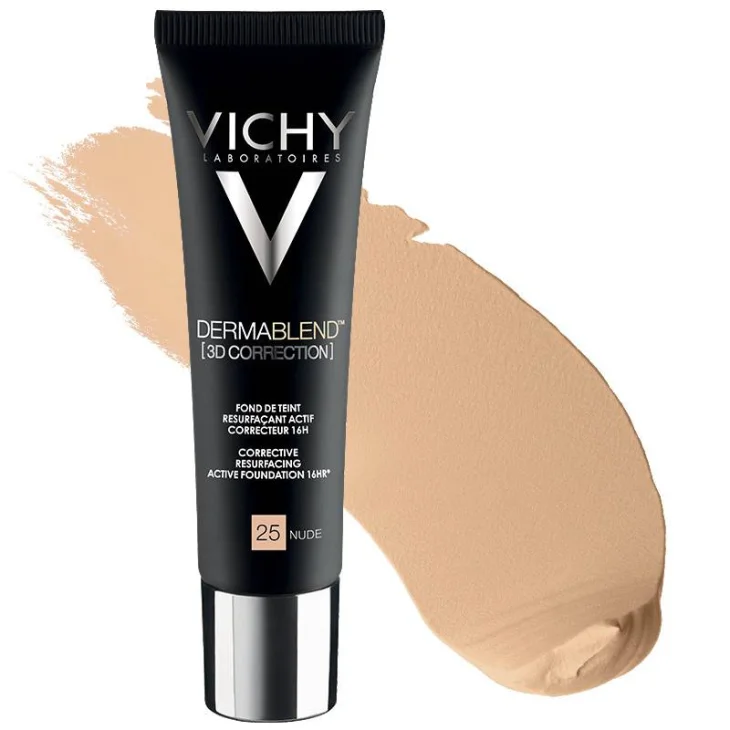 Vichy Dermablend Coverflow 3D Correction Fondotinta 30 ml - Colore: 25 - Nude