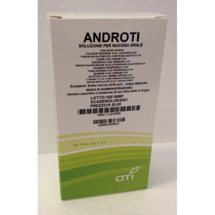 Oti Androti Gocce Prodotto Omeopatico