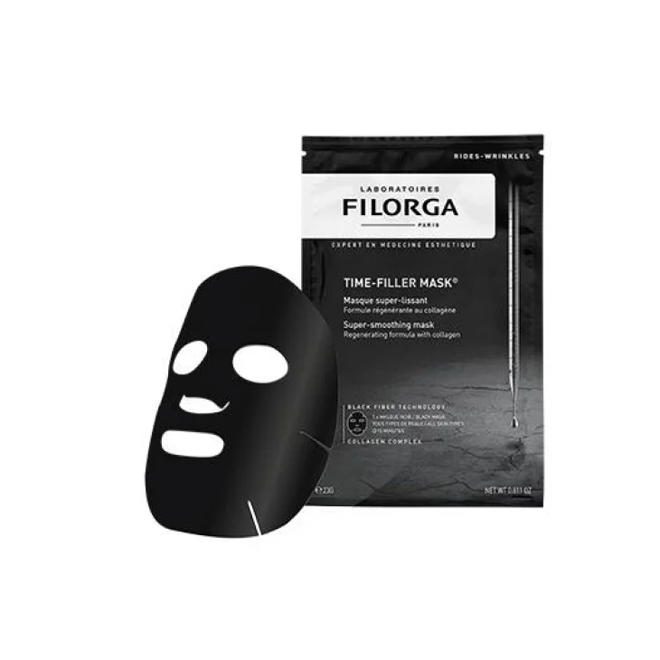 Filorga Time Filler Mask Maschera Super Levigante Nera 1 Pezzo