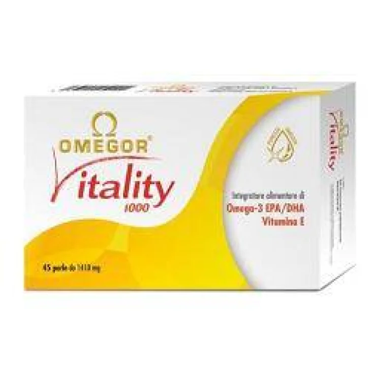 Omegor Vitality 1000 Integratore di Omega3 - Formato: 60 capsule