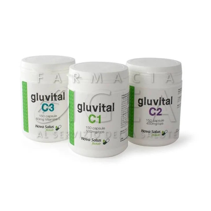 Nova Salus Kit Gluvital C1 C2 C3