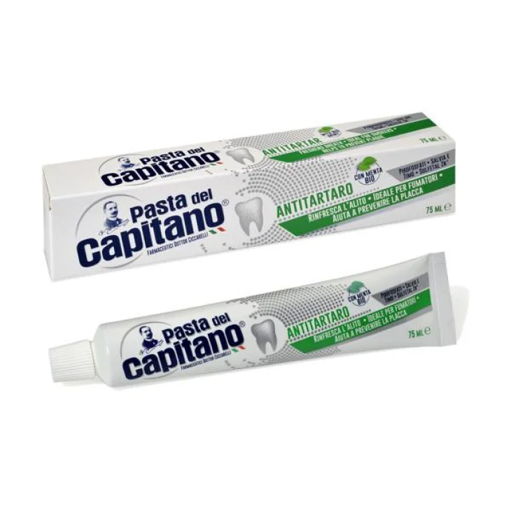 Pasta del Capitano Antitartaro Dentifricio 75 ml - Formato: 100 ml