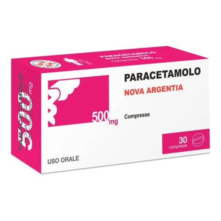 Paracetamolo Nova Argentia 500 mg 30 compresse