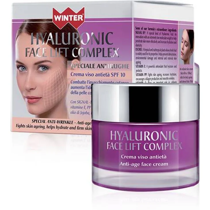 Winter Hyaluronic Face Lift Complex Crema Viso Antietà SPF 10