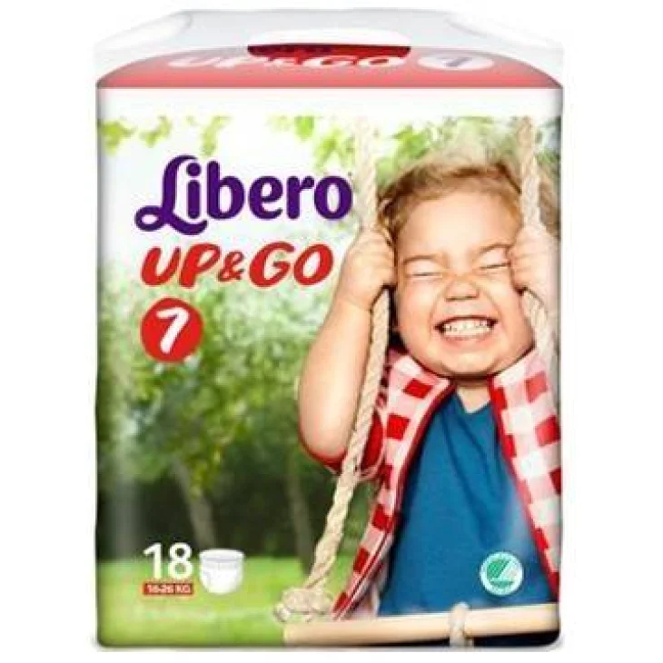 Libero Up&Go Pannolini Mutandina Taglia 7 (16-26 kg) 16 pezzi