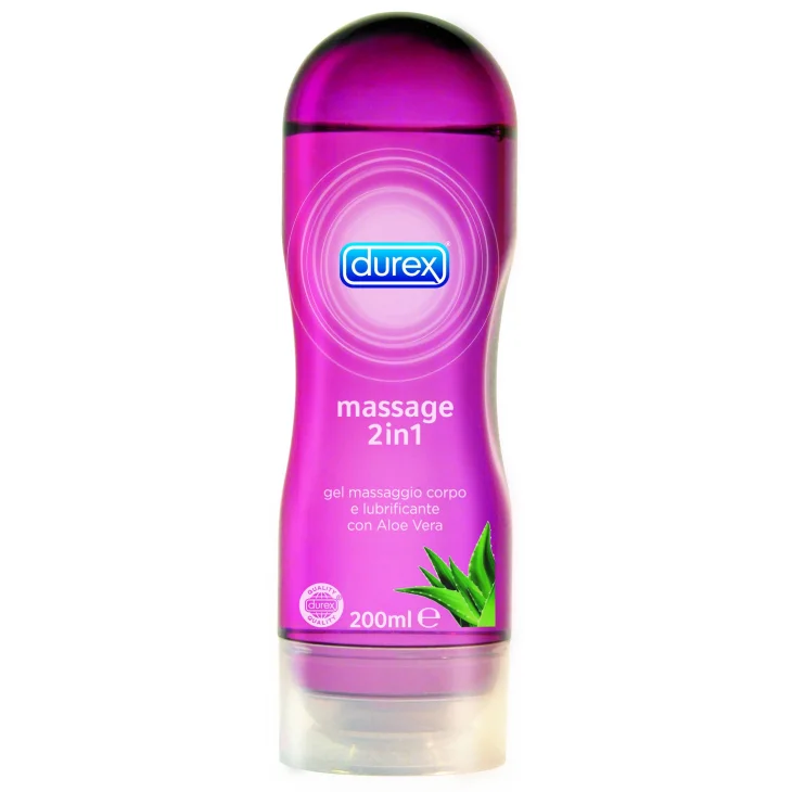 Durex Massage 2 in 1 Stimulating Gel Lubrificante Aloe Vera  200 ml