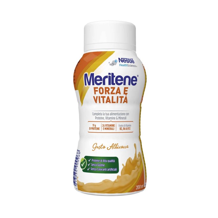 Meritene Forza e Vitalità Drink 200 ml - Gusto: Albicocca