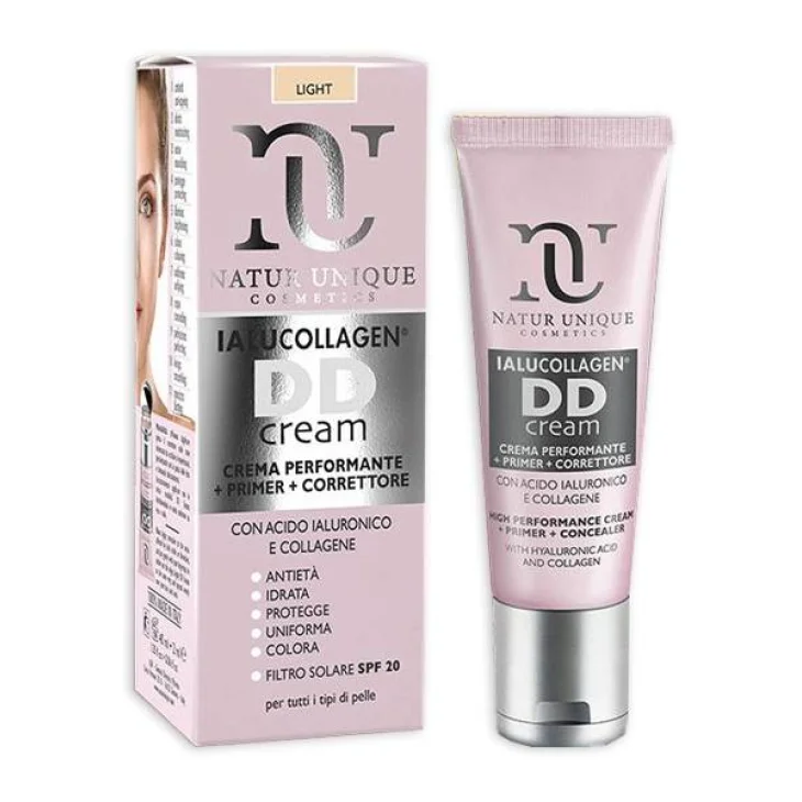Natur Unique DD Cream Ialucollagen Crema Performante Correttore - Tonalità: Chiara