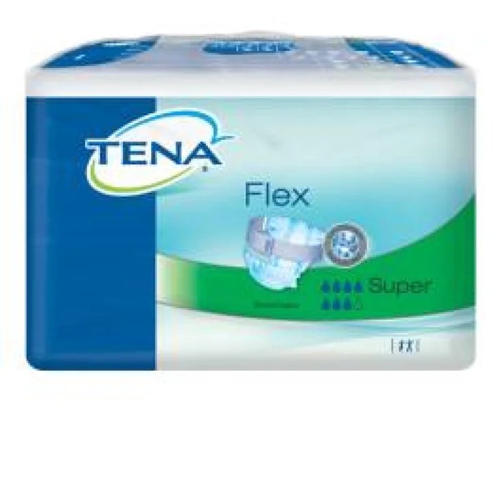 Tena Flex Super Pannolino a cintura con assorbenza super 30 pezzi - Misura: M