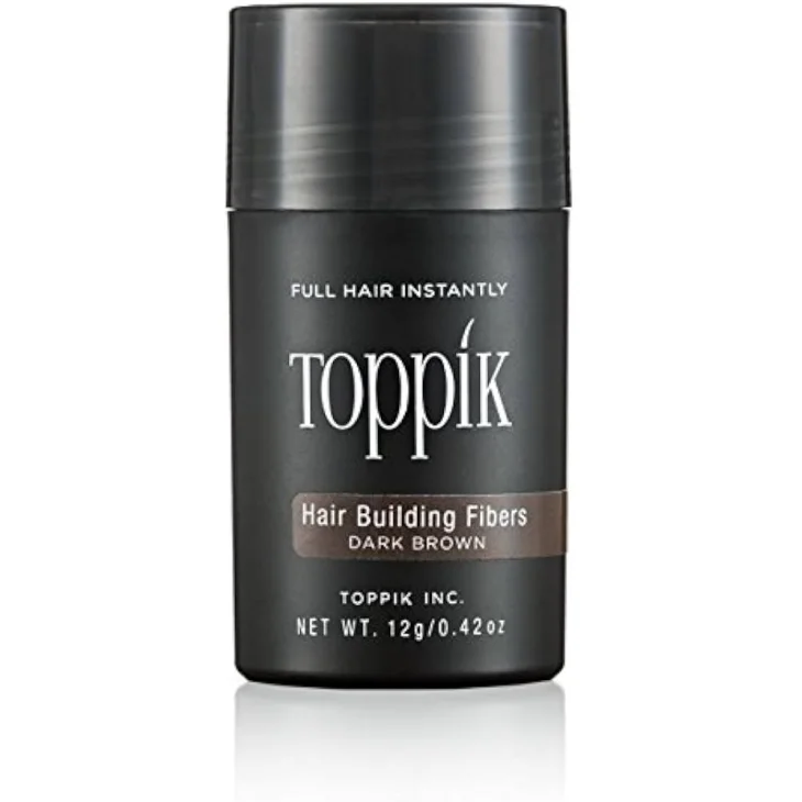 Toppik Hair Building Fibers Trattamento Capelli Diradati - Colore: Dark Brown 12 gr