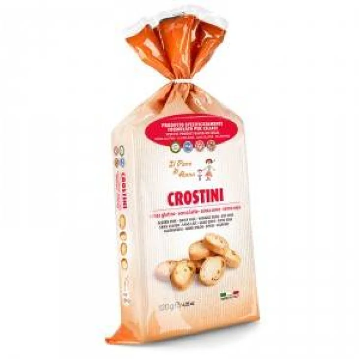 Il Pane di Anna Crostini senza glutine latte e uova 120 g