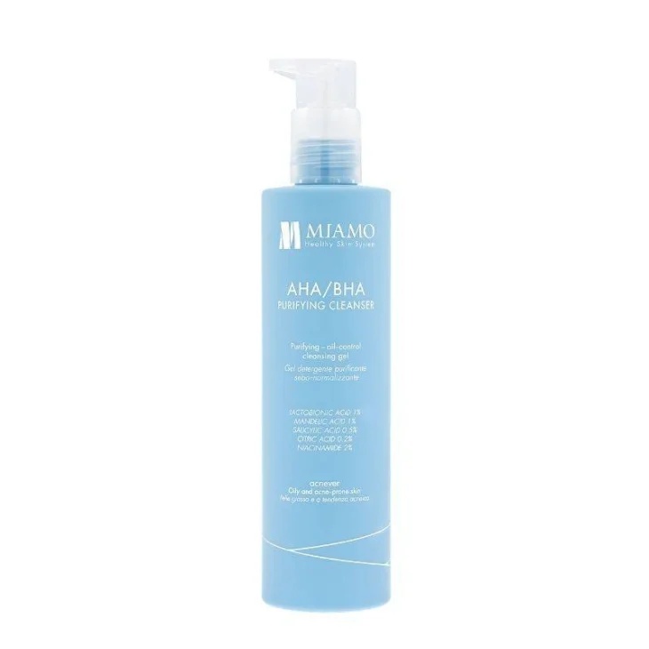 Miamo Aha Bha Purifyng Cleanser Gel Purificante Pelle Grassa 250 ml