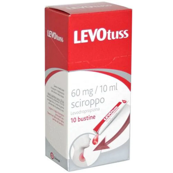 Levotuss Sciroppo 60 MG - 10 ml Bustine