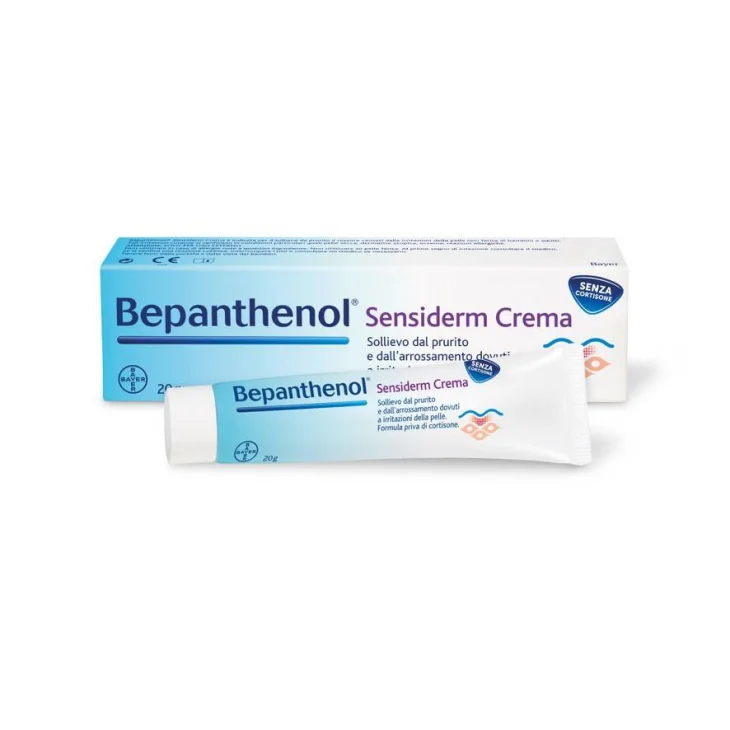Bepanthenol Sensiderm Crema Lenitiva Antiprurito e Rossori - Formato: 50 g