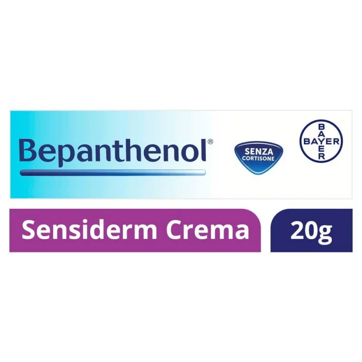 Bepanthenol Sensiderm Crema Lenitiva Antiprurito e Rossori - Formato: 50 g