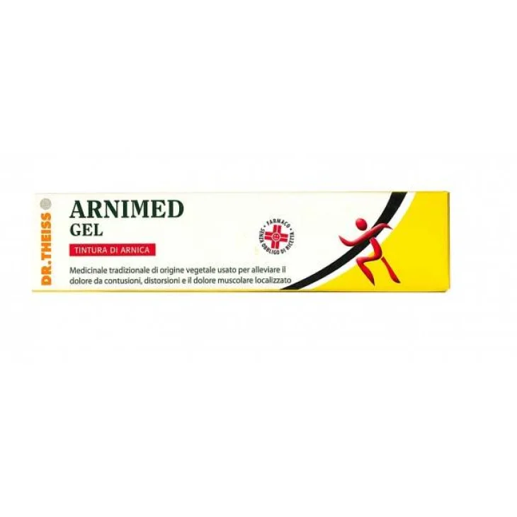 Dr Theiss Arnimed Gel Tintura di Arnica Contro Contusioni e Dolori Muscolari - Formato: 100 g