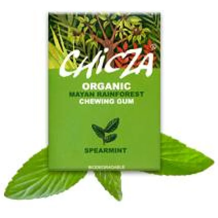 Chicza Chewingum Biologico e Biodegradabile - Gusto: Menta Forte