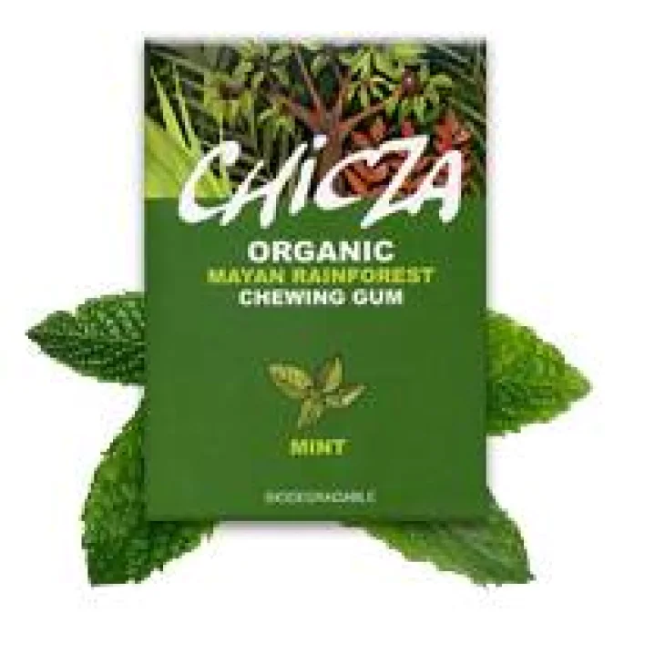 Chicza Chewingum Biologico e Biodegradabile - Gusto: menta