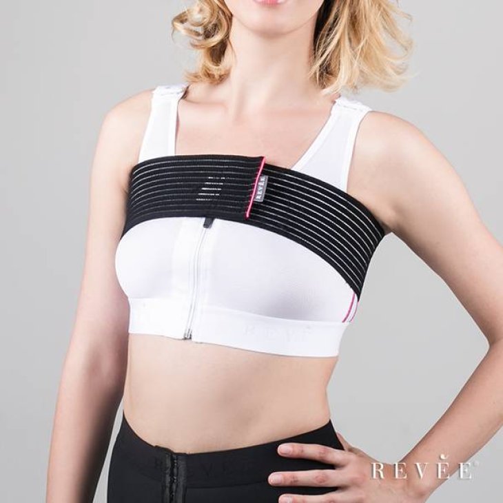 Revèe Fascia Elastica Post Mastoplastica Taglia Unica - Colore: Bianco