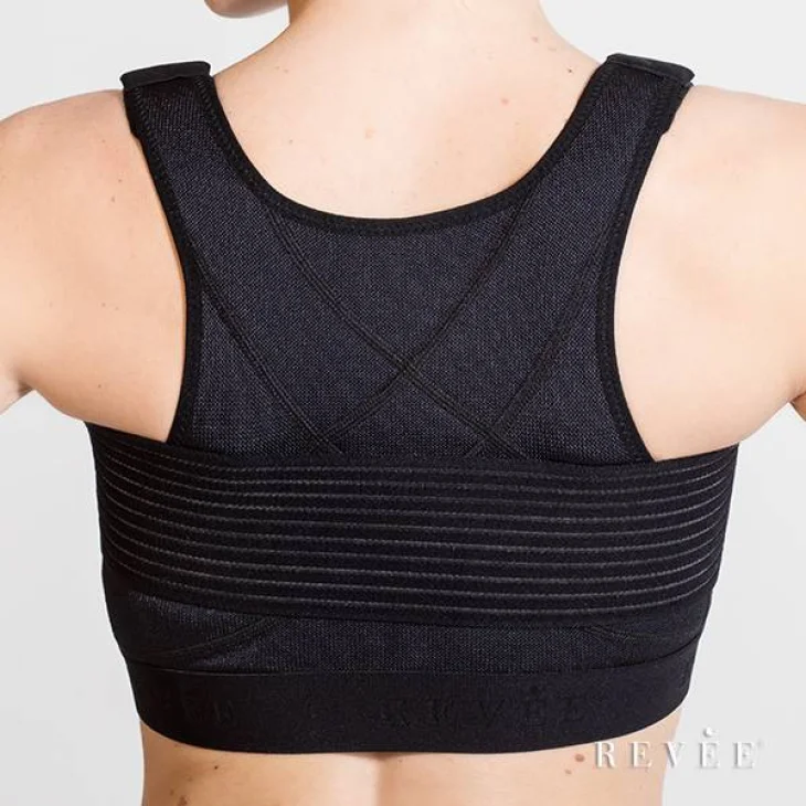 Revèe Fascia Elastica Post Mastoplastica Taglia Unica - Colore: Nero