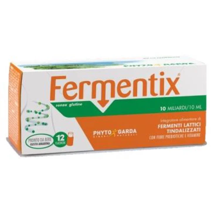 Fermentix 10 Miliardi Integratore Fermenti Lattici 12 flaconcini