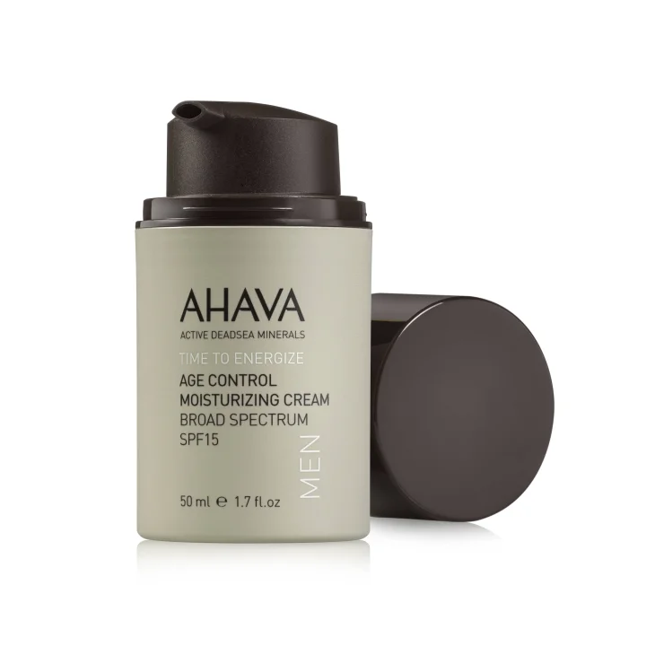 Ahava Men Time To Energize Age Control Moisturizing Cream idratante per il viso 50 ml