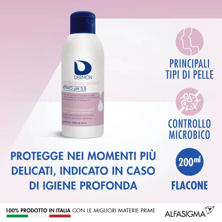 Dermon Detergente Intimo Attivo 250 ml