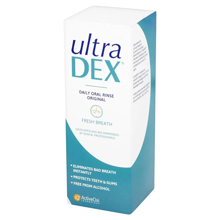 Ultra Dex Collutorio alla menta per l'igiene quotidiana 250 ml