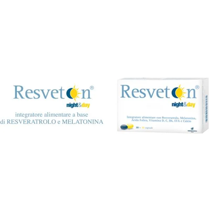 Resveton Night&Day Integratore Benessere Donna in Menopausa