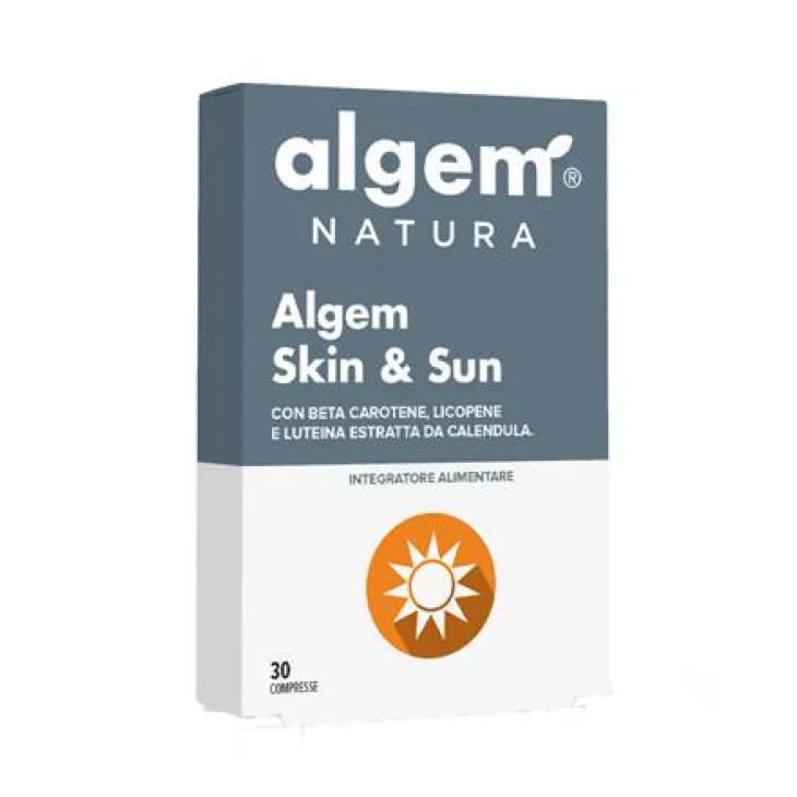 Algem Skin&Sun Integratore Pelle Abbronzatura 30 Compresse