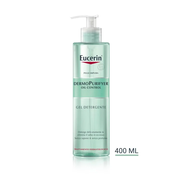 Eucerin DermoPurifyer Oil Control Gel Detergente Viso