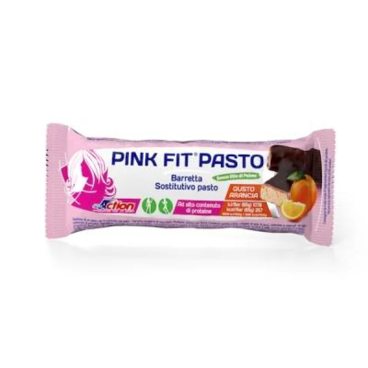 Pro Action Pink Fit Pasto Barretta Sostitutiva del Pasto 65 gr - Gusto: Nocciola