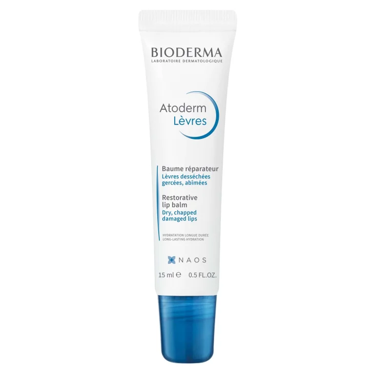 Bioderma Atoderm Levres Balsamo Riparatore Labbra 15 ml