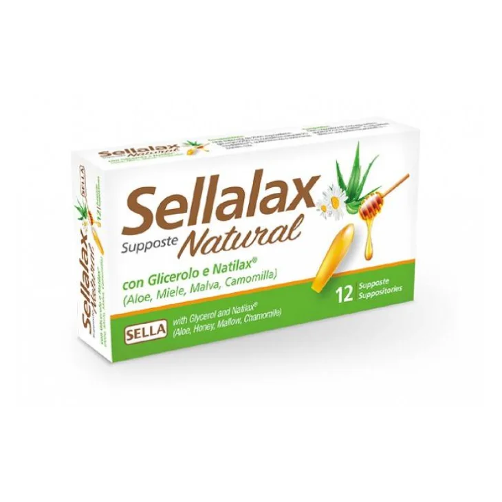 Sella Sellalax Natural MD Supposte Lassative