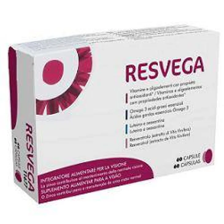 Resvega Integratore Vitaminico Azione Antiossidante