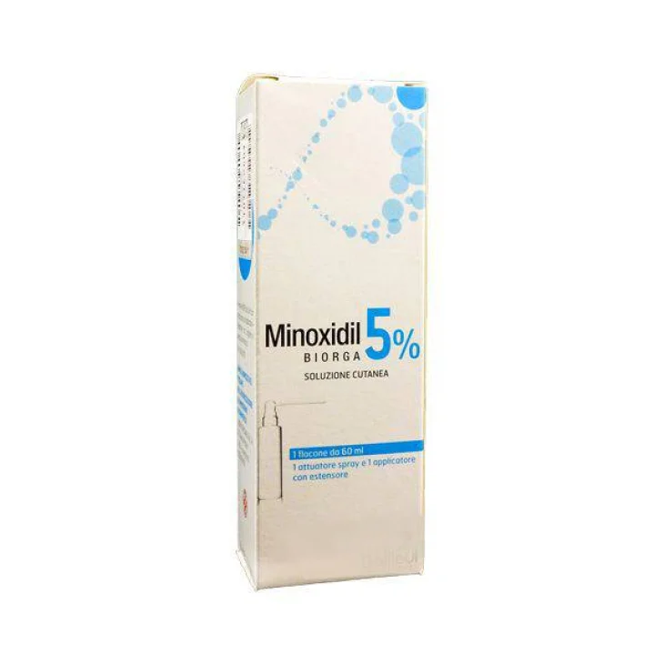 Minoxidil Biorga Soluzione Cutanea 5% 60 ml