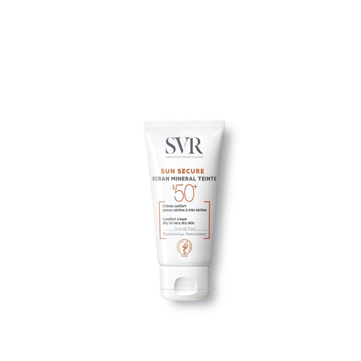 SVR Sun Secure Ecran Mineral Teinte Pelli Secche SPF 50+ - Pelle: Secca