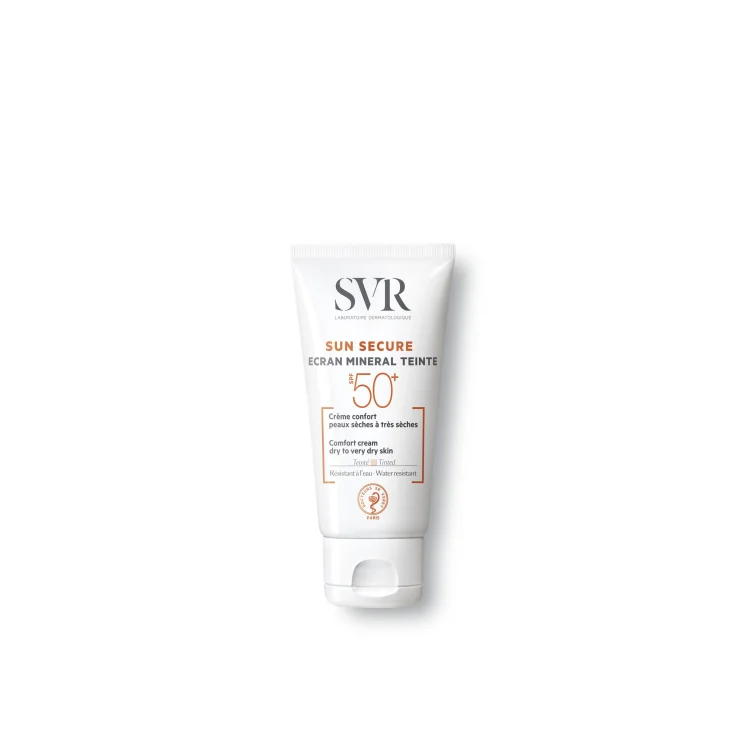 SVR Sun Secure Ecran Mineral Teinte Pelli Secche SPF 50+ - Pelle: Secca