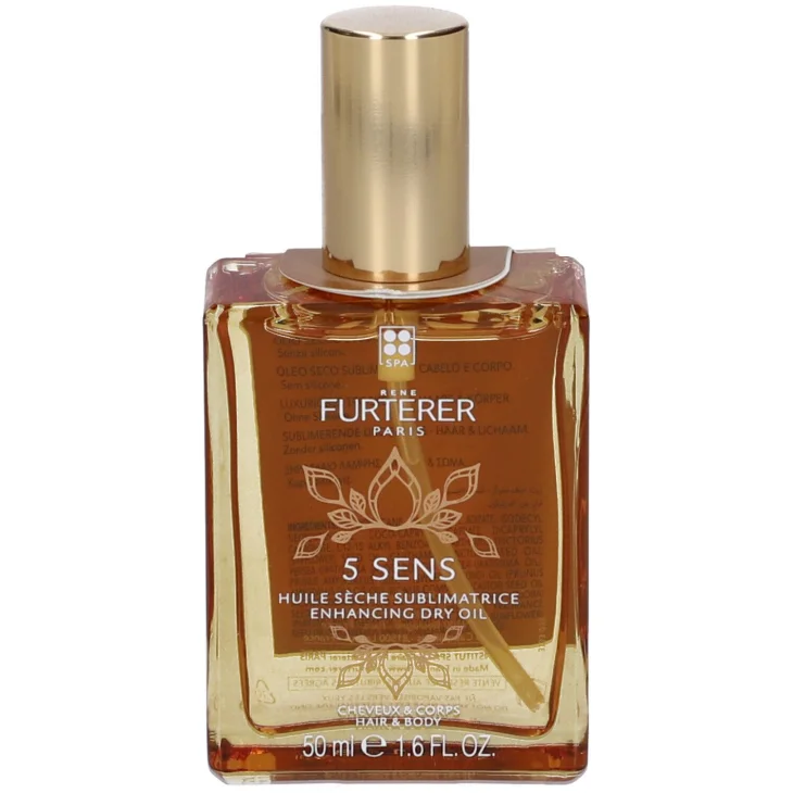 Rene Furterer 5 Sens Olio Secco Sublimatore Multiuso Capelli e Corpo 50 ml
