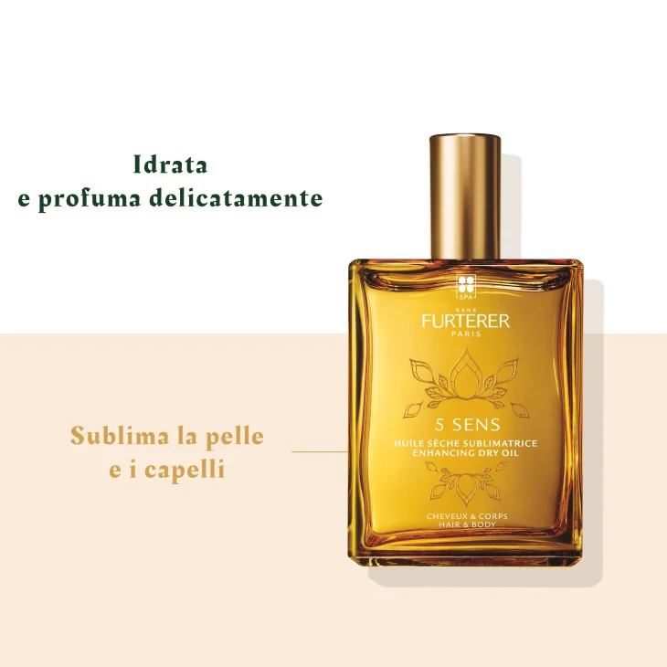Rene Furterer 5 Sens Olio Sublimatore Corpo e Capelli - Formato: 100 ml